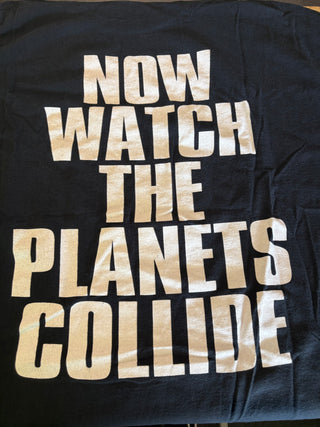 Crowbar Now Watch The Planets Collide T-Shirt, Black, 3XL