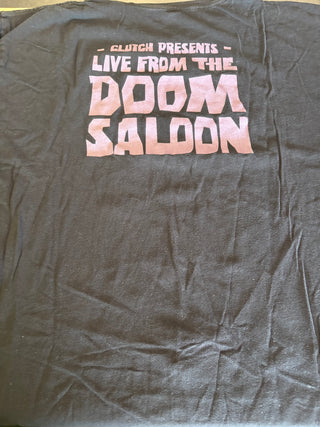 Clutch Live From The Doom Saloon 5/27/20 T-Shirt, Black, 3XL