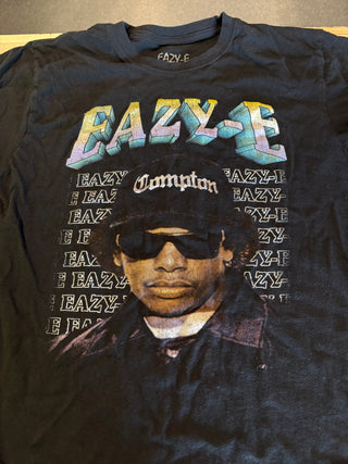 Eazy-E Portrait T-Shirt, Black, L
