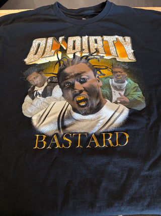 Ol' Dirty Bastard Gold Teeth T-Shirt, Black, XL