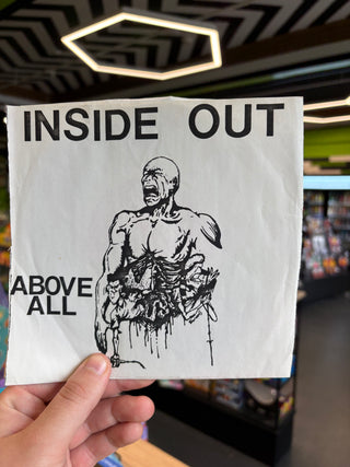 Inside Out- Above All (Blue Translucent 7")