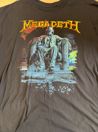 Megadeth Destroy All Enemies Tour T-Shirt, Black, XL