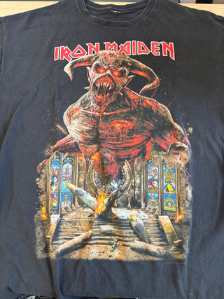 Iron Maiden Legacy Of The Beast 2019 Tour T-Shirt, Black, XL