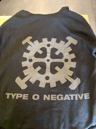 Type O Negative Logo Hoodie, Black, M