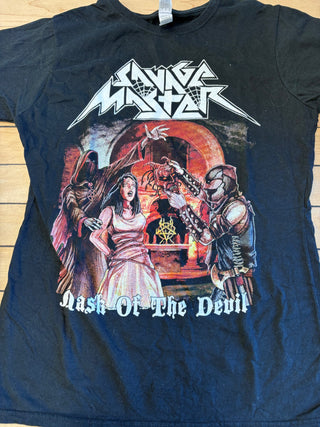 Savage Master Mask Of The Devil T-Shirt, Black, WM