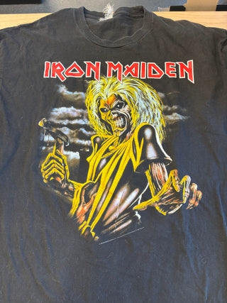Iron Maiden Killers Eddie T-Shirt, Black, 2XL