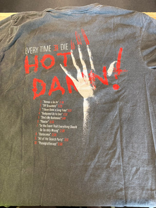 Every Time I Die Hot Damn T-Shirt, Grey, L
