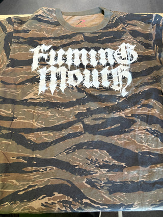 Fuming Mouth Angel T-Shirt, Camo, L