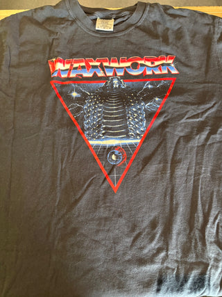 Waxwork 80s Style T-Shirt, Black, L