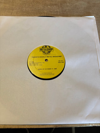 Metalshop- Radio's Weekly Metal Magazine: 10/17/1986 (ft W.A.S.P., Jimi Hendrix, Ratt & More)(w/Cue Sheet) (Used Vinyl)