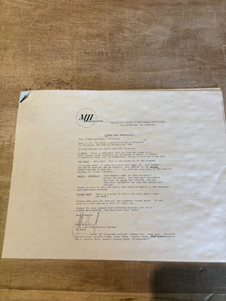 Metalshop- Radio's Weekly Metal Magazine: 1/22/1991 (ft Motorhead, Spinal Tap, Sweet & More)(w/Cue Sheet)