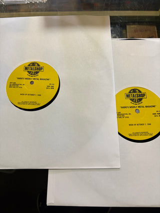 Metalshop- Radio's Weekly Metal Magazine: 10/7/1988 (ft Def Leppard, Kix, Lita Ford & More)(w/Cue Sheet) (Used Vinyl)