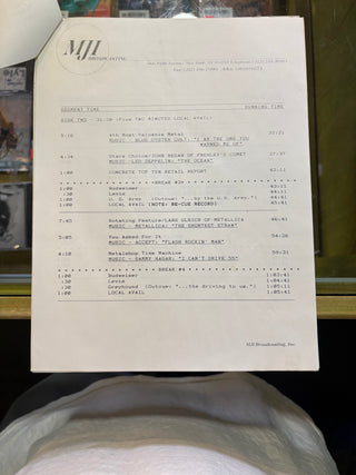 Metalshop- Radio's Weekly Metal Magazine: 9/30/1988 (ft Poison, Suicidal Tendencies, Accept & More)(w/Cue Sheet)