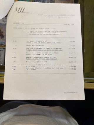 Metalshop- Radio's Weekly Metal Magazine: 9/30/1988 (ft Poison, Suicidal Tendencies, Accept & More)(w/Cue Sheet)