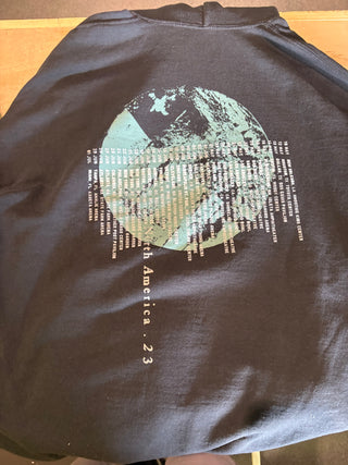 2023 The Cure Shows Of A Lost World North America Hoodie, Black, XL