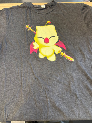 Final Fantasy Mog The Moogle T-Shirt, Grey, XL