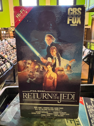 Star Wars: Return Of The Jedi (CBS/Fox Red Label VHS)
