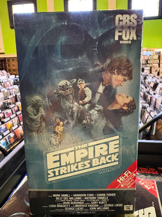 Star Wars: The Empire Strikes Back (CBS/Fox Red Label VHS)