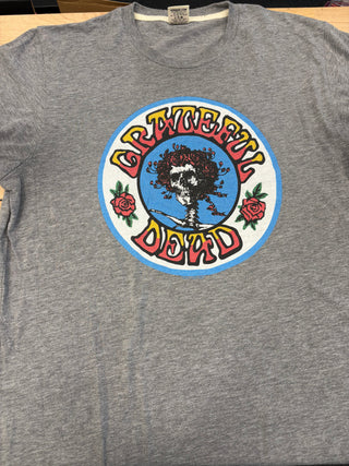 Grateful Dead Bertha Homage T-Shirt, Grey, L