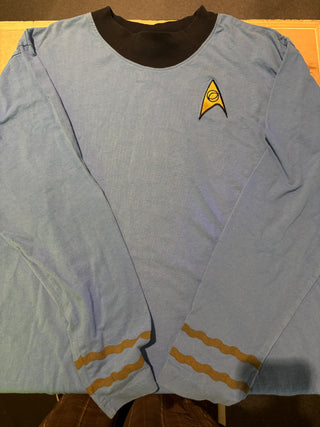 Star Trek Experience Las Vegas Star Fleet Member Shirt, Blue, 2XL