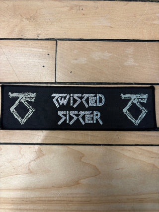 Twisted Sister UK Logo Patch, Black