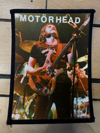 Vintage UK Motorhead Lemmy Photo Patch