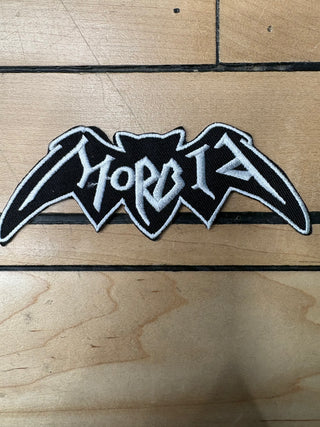 Morbia Logo Bat Patch, Black