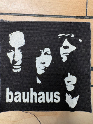 Bauhaus Band Patch, Black