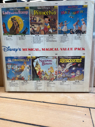 Various- Disney's Musical Magical Value Pack (6xCassette Set, Missing Outer Sleeve)
