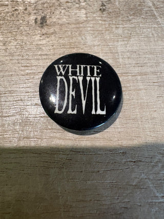White Devil Logo Button
