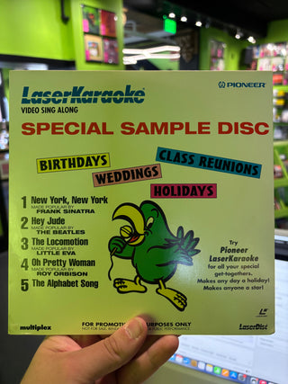 Laserkaraoke Video Sing Along Special Sample Disc #1