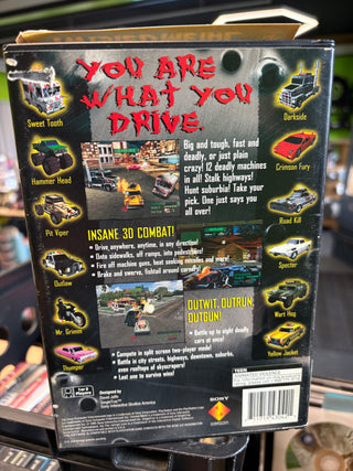 Twisted Metal (Long Box) (Wear To Box & Damage To Inner Tray) (PS1)