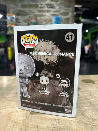 Funko POP Rocks Skeleton Gerard Way (Hot Topic Exclusive) (Limited To 5000 Silver Edition)