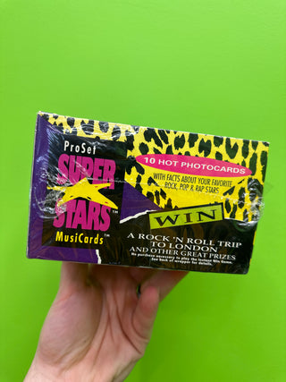 1991 ProSet MusiCards Trading Cards (Sealed Box)
