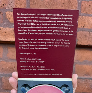 Blink 182- Dude Ranch (CD Promo Advance w/ Alt. Artwork)