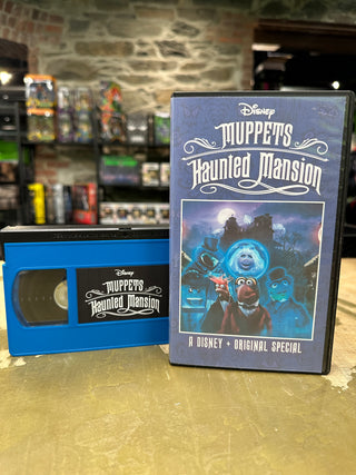 Muppets Haunted Mansion (Blue/Black VHS)(Brainbuster Video)