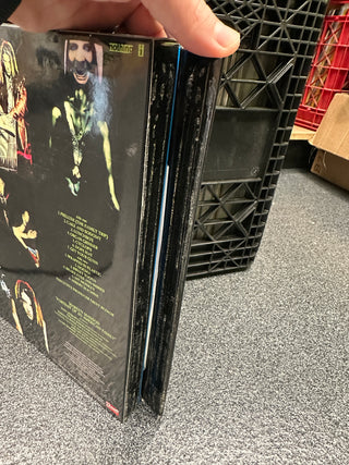 Marilyn Manson- Portait Of An American Family (Green Vinyl w/ Medium Shirt)(Box Spine Unglued, Delicate Spine- See Photos) (Used Vinyl)