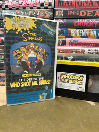 Brainbuster Video Televised Classics: The Definitive Who Shot Mr Burns?