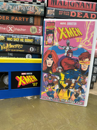 X-Men '97 Season 1 (Blue/Yellow VHS)(Brainbuster Video)