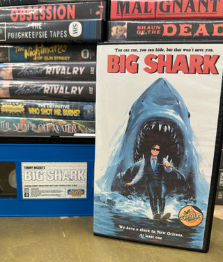 Big Shark (Blue/Black VHS) (Brainbuster Video/Wiseau Films)
