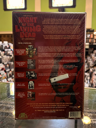 Night Of The Living Dead: 50th Anniversary Boxset (Sealed, Partially Unsealed) (Hype Sticker Covered By Old Sticker)