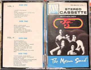 Jackson 5- The Jackson 5 Anthology Vol. 1 & 2 (2x Cassette)
