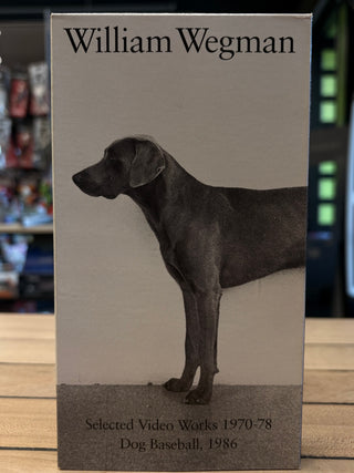 William Wegman Dog Baseball (Used VHS)