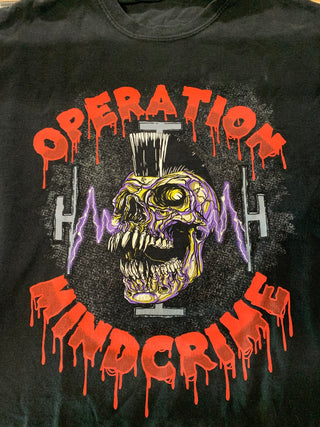 Queensryche Operation Mindcrime 30th Anniversary Tour T-Shirt, Black, L