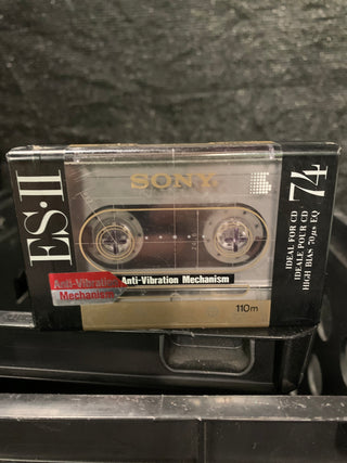 Sony ES II High Bias Blank Cassette: 74 Minutes
