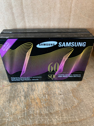 Samsung SQC Normal Bias Type I Blank Cassette: 60 Minutes