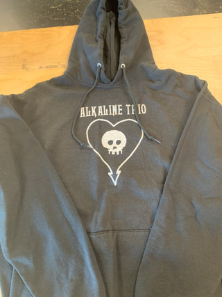 Alkaline Trio Logo Hoodie, Black, XL