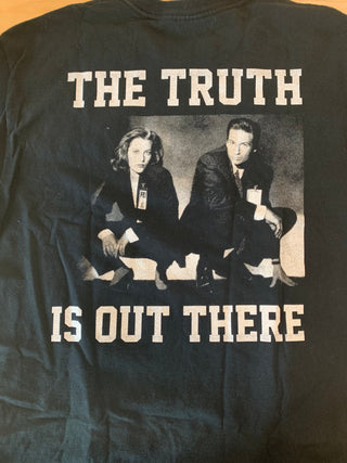 X-Files The Truth Is Out There T-Shirt, Black, M