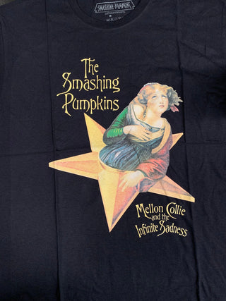 Smashing Pumpkins Mellon Collie T-Shirt, Navy Blue