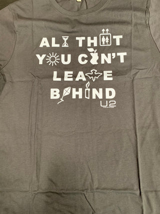 U2 All That You Can't Leave Behind T-Shirt, Grey, M